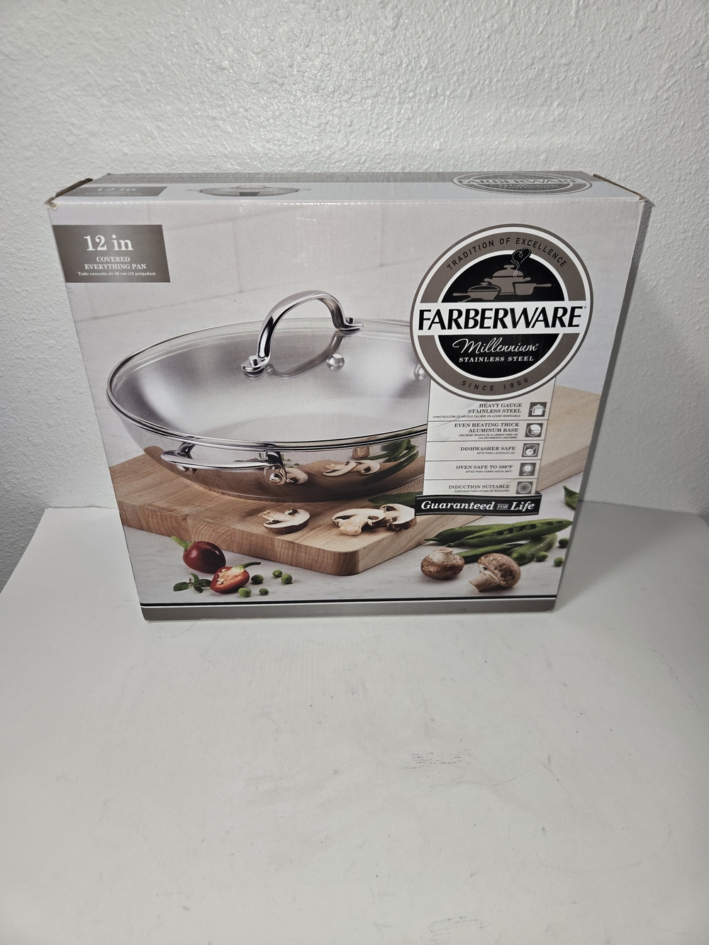 Farberware Stainless Steel Covered Sauté Pan - Silver (12 in)